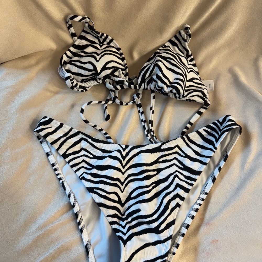 Zebra Print Bikini